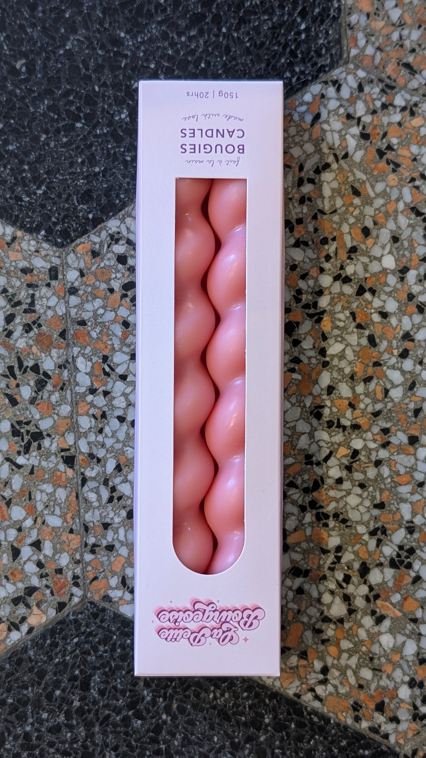Paquet de 2 Bougies Spirales - La Petite Bourgeoise