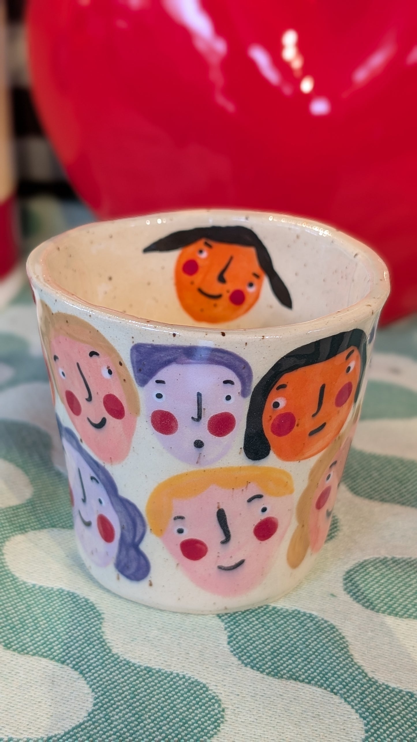 Tasses avec visages - Fraulein B.