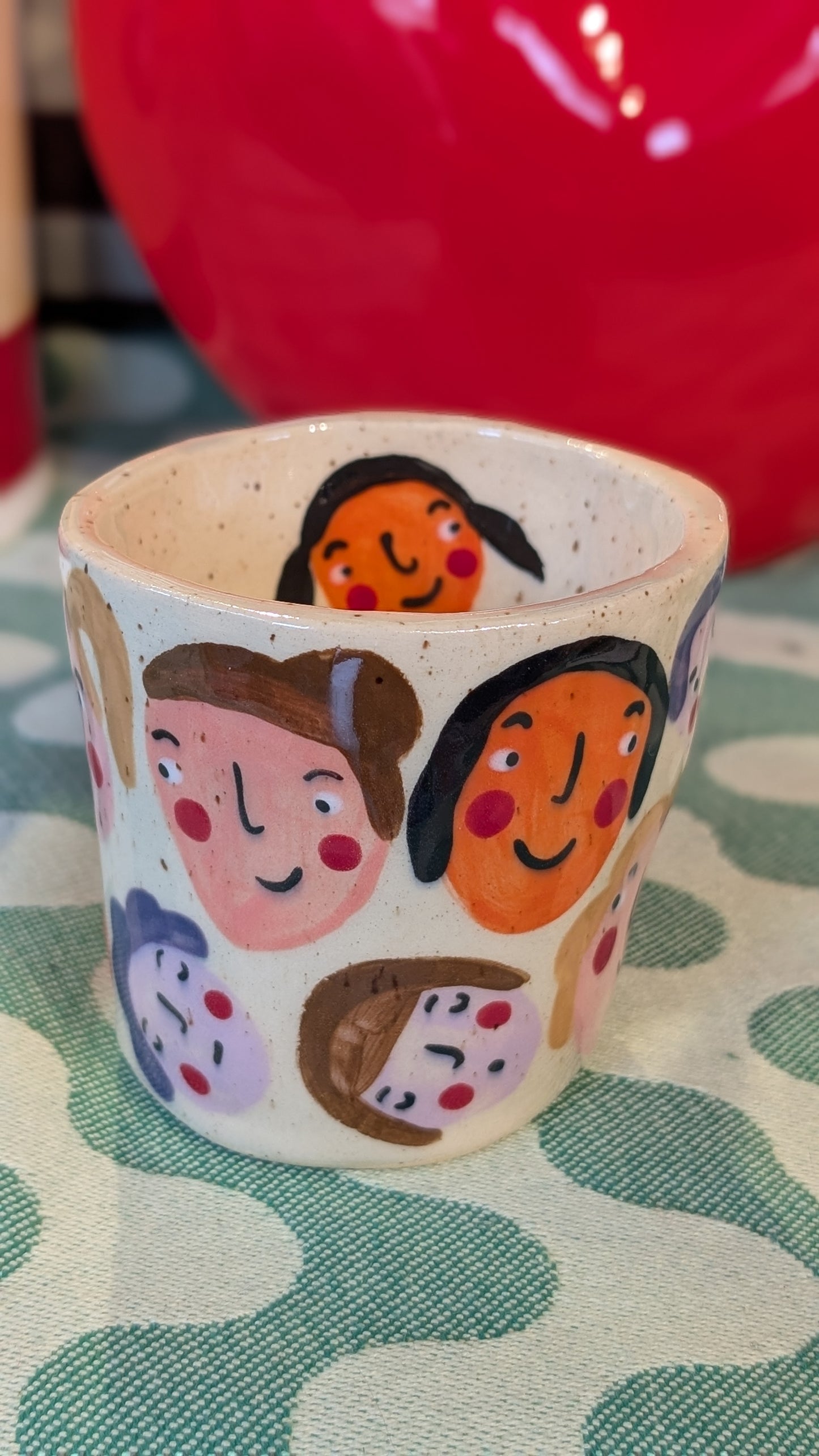 Tasses avec visages - Fraulein B.