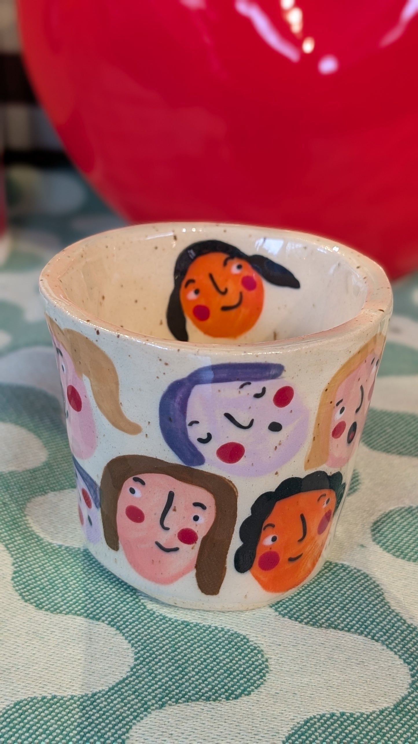 Tasses avec visages - Fraulein B.