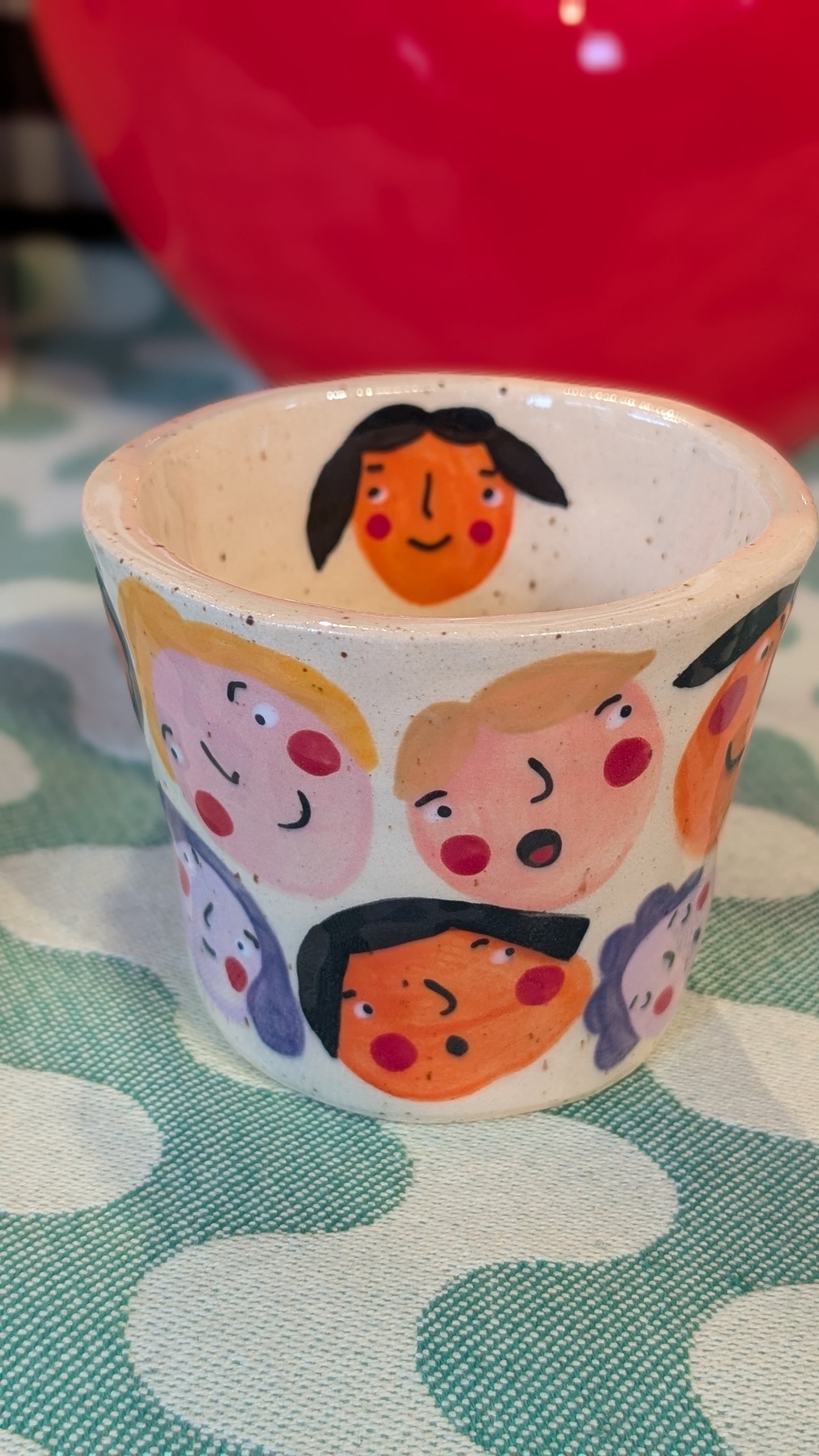 Tasses avec visages - Fraulein B.