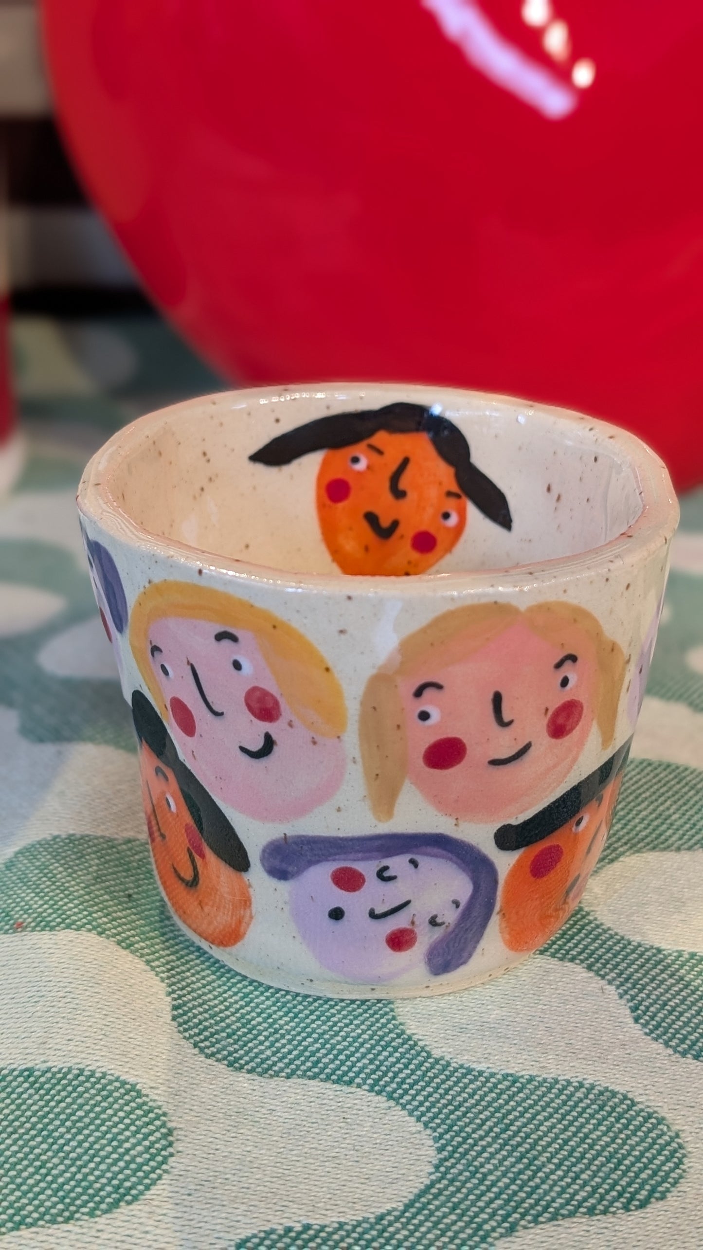 Tasses avec visages - Fraulein B.