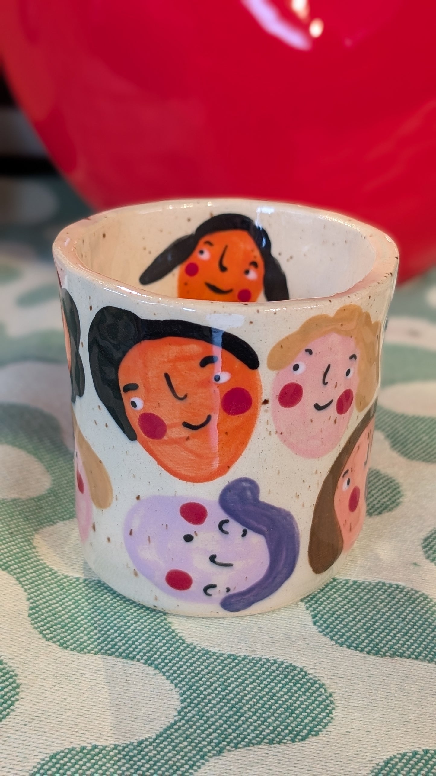 Tasses avec visages - Fraulein B.