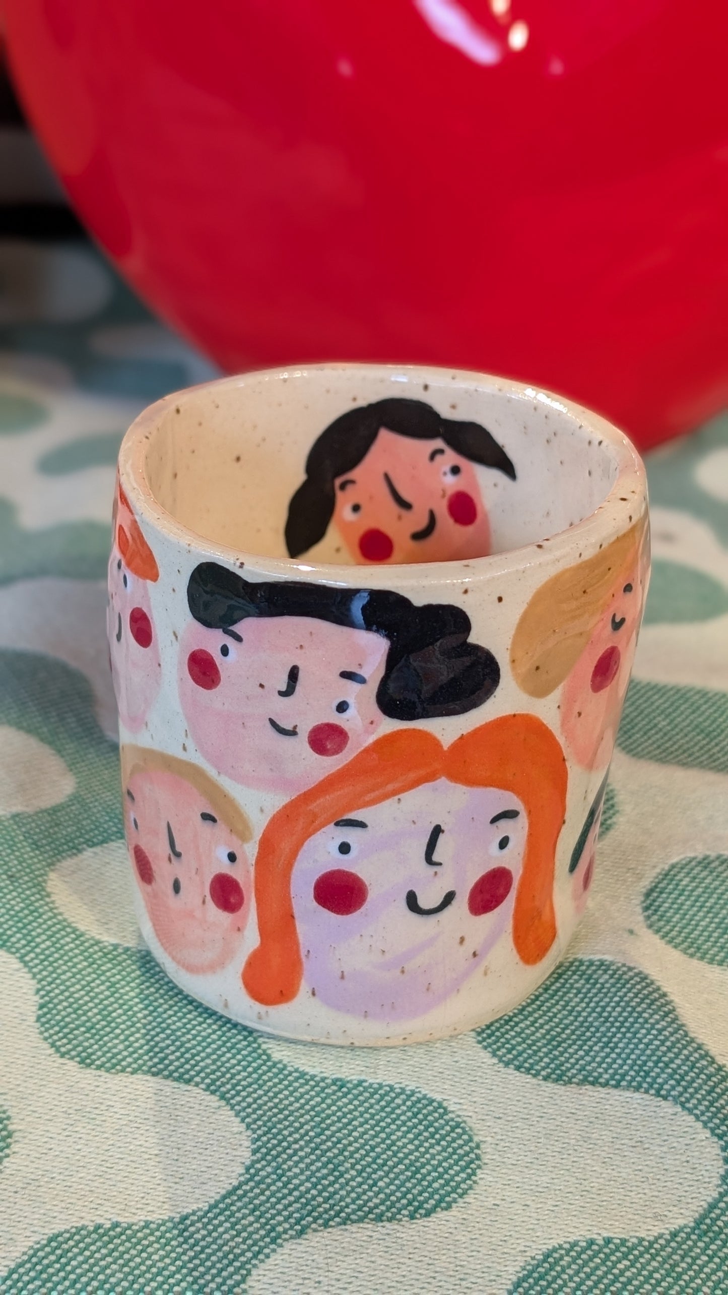 Tasses avec visages - Fraulein B.