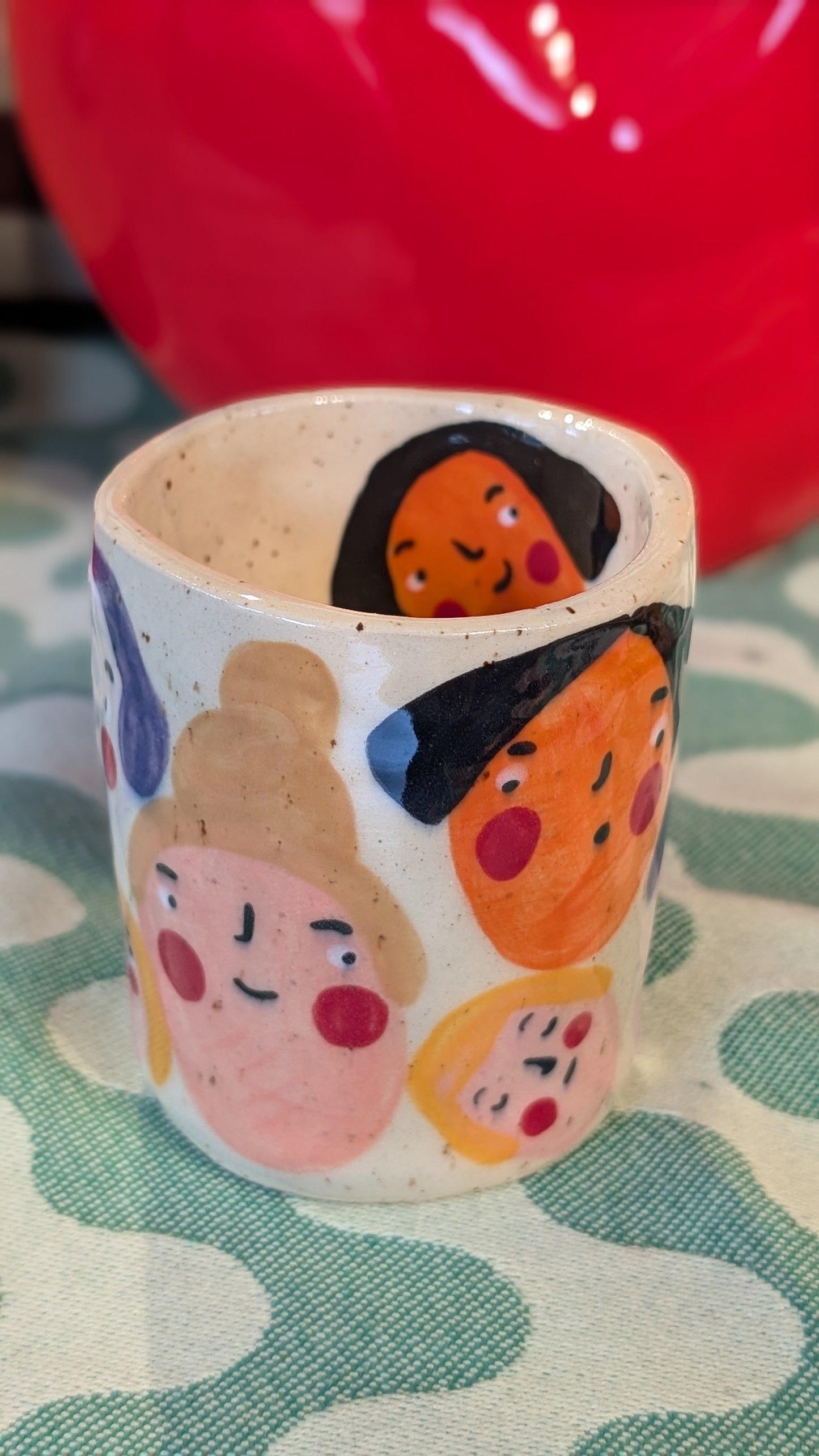 Tasses avec visages - Fraulein B.