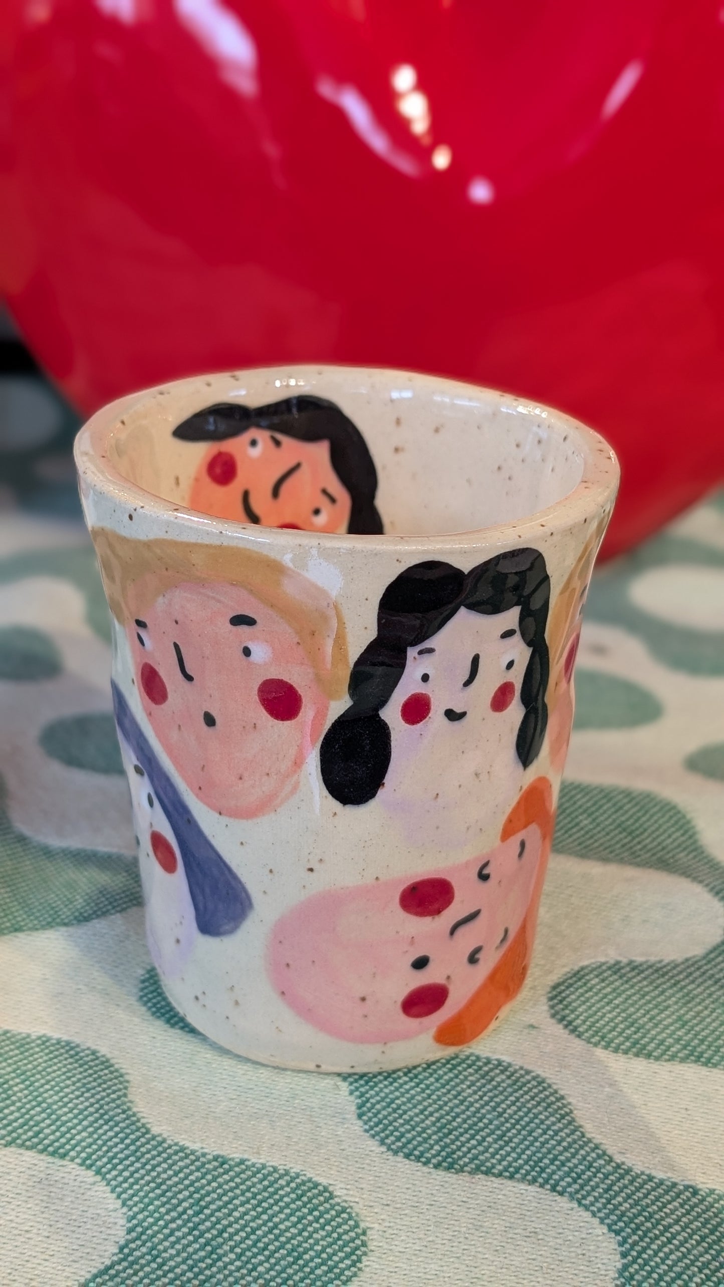 Tasses avec visages - Fraulein B.