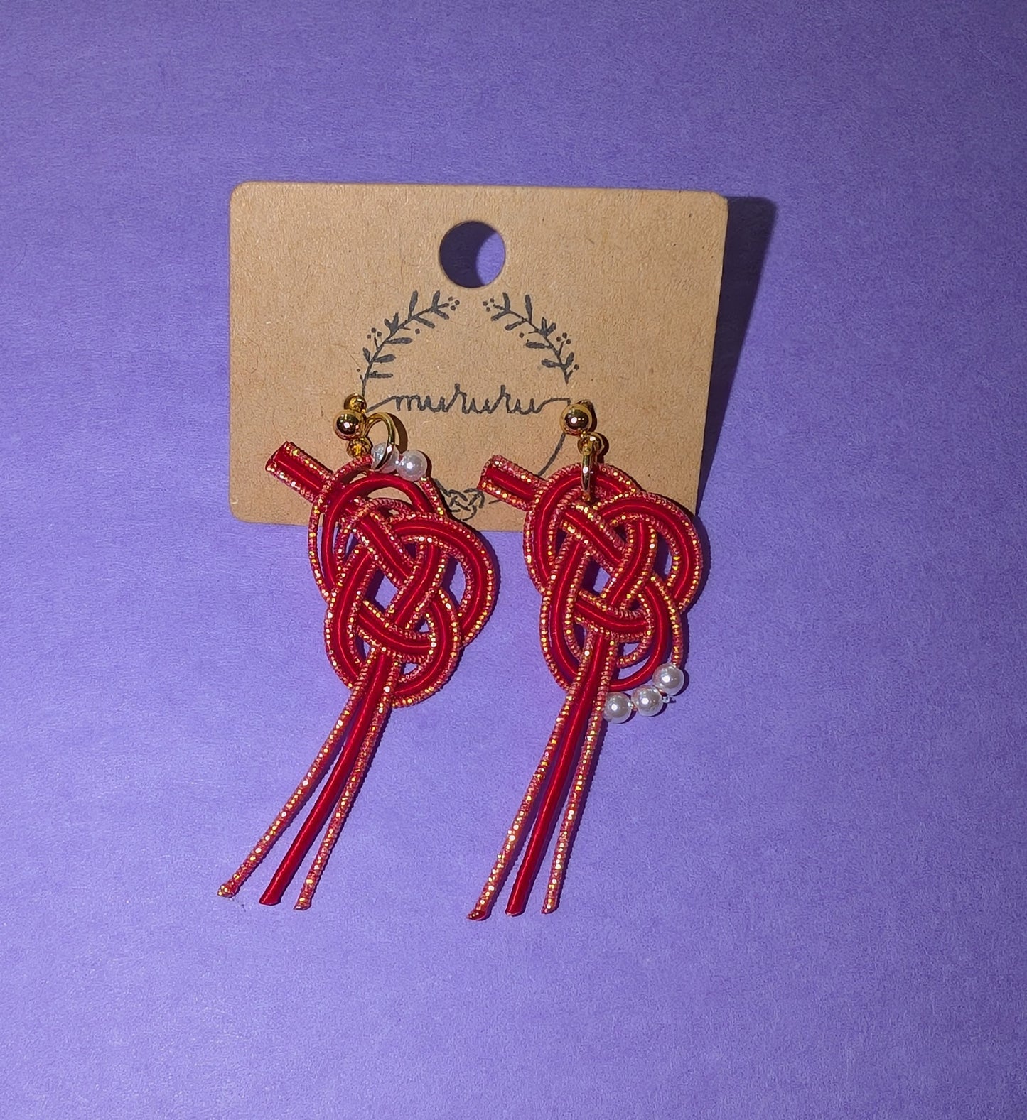 Boucles F. Awajimusubi Earring - STUDIO MURURU