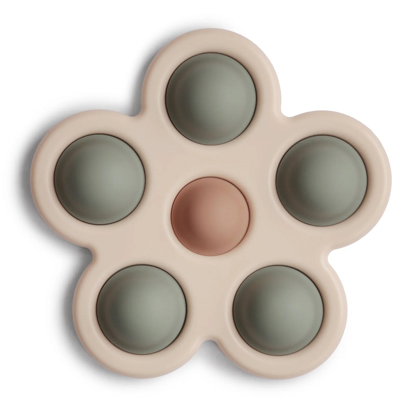 Jeu tactile fleur - Flower Press Toy - Mushie