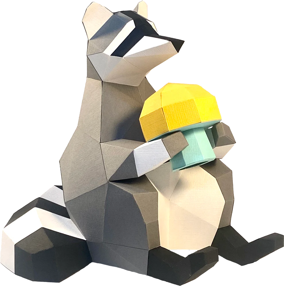 Collection Puzzle papier 3D - Poly Paper Craft