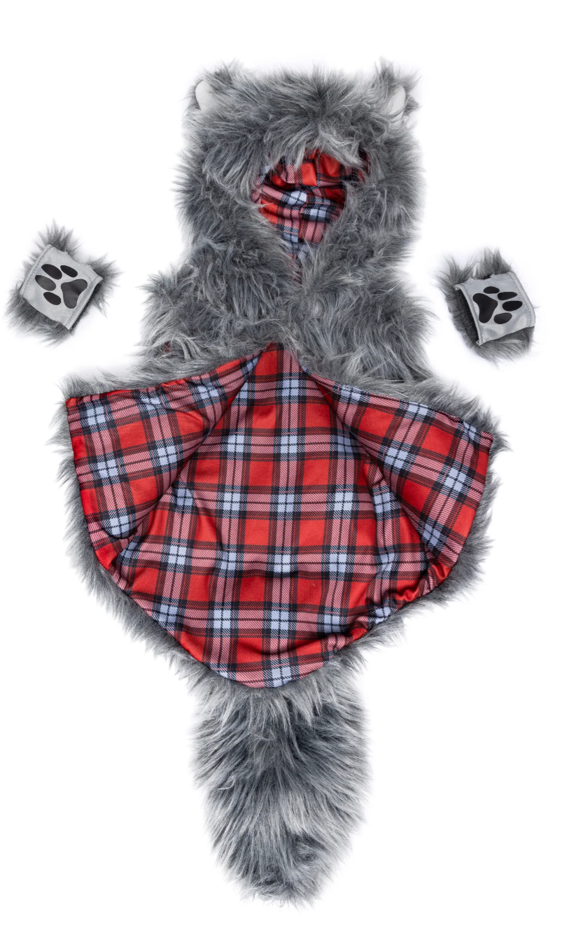 Deguisement Loup Garou Veste, gants et Masque - Great Pretenders
