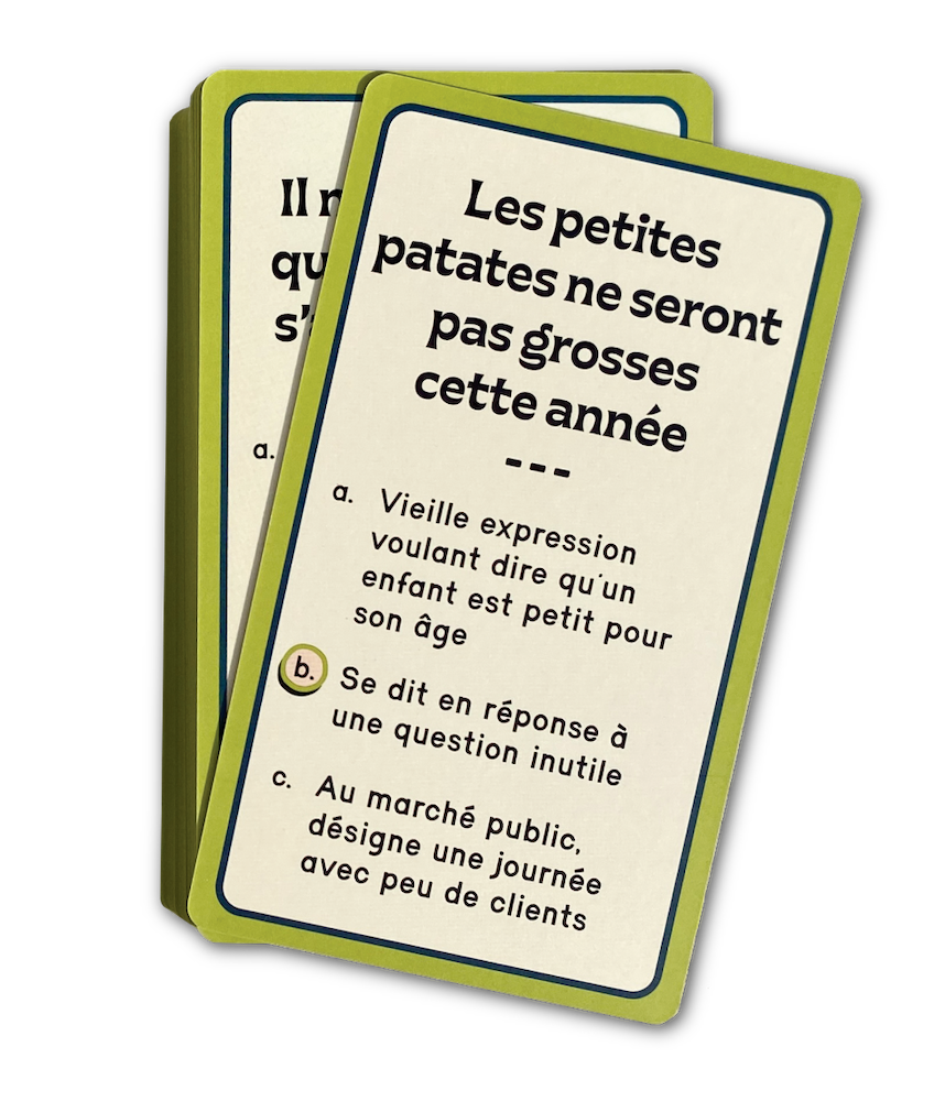 Snoreau, le jeu des expressions québécoises