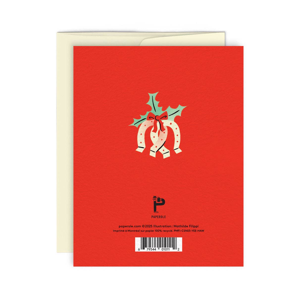 YEE-HAW — Carte de souhait - Greeting Card - Paperole