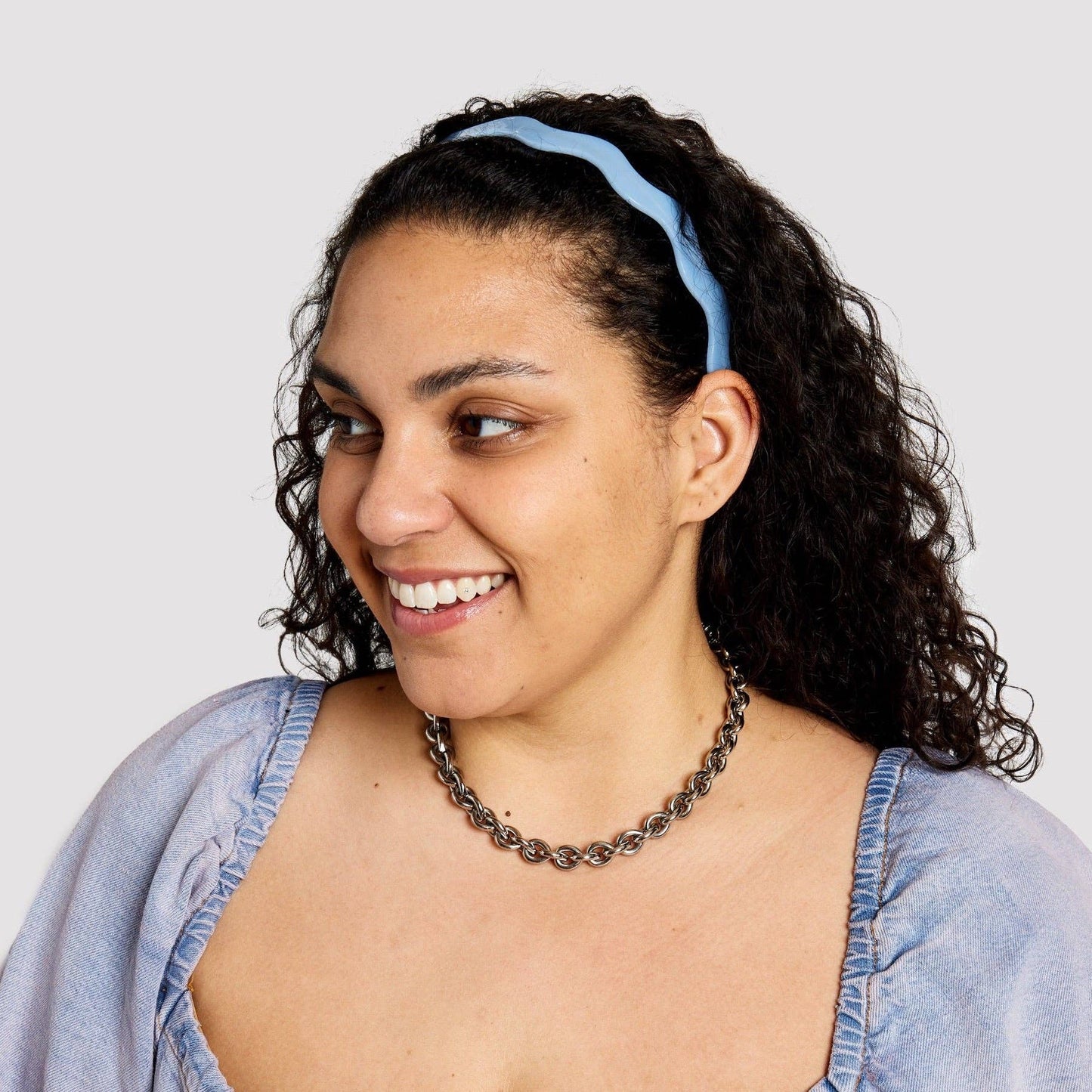 Serre-tête Wavy Headband  Periwinkle - CHUNKS