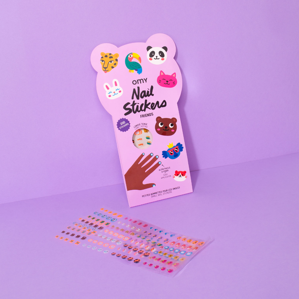 Autocollants pour ongles pour enfants - Nail Stickers for Kids - OMY