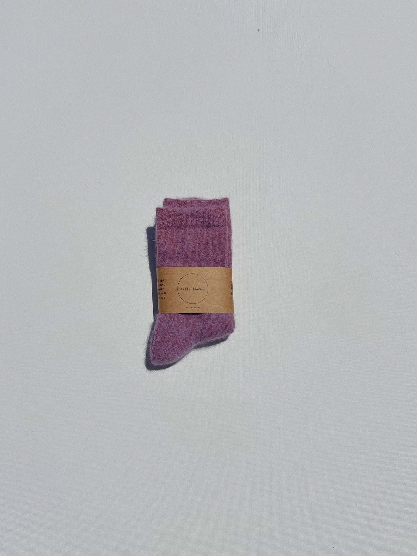 Chaussettes moelleuses angora - Fluffy Angora Socks - Billy Bamboo