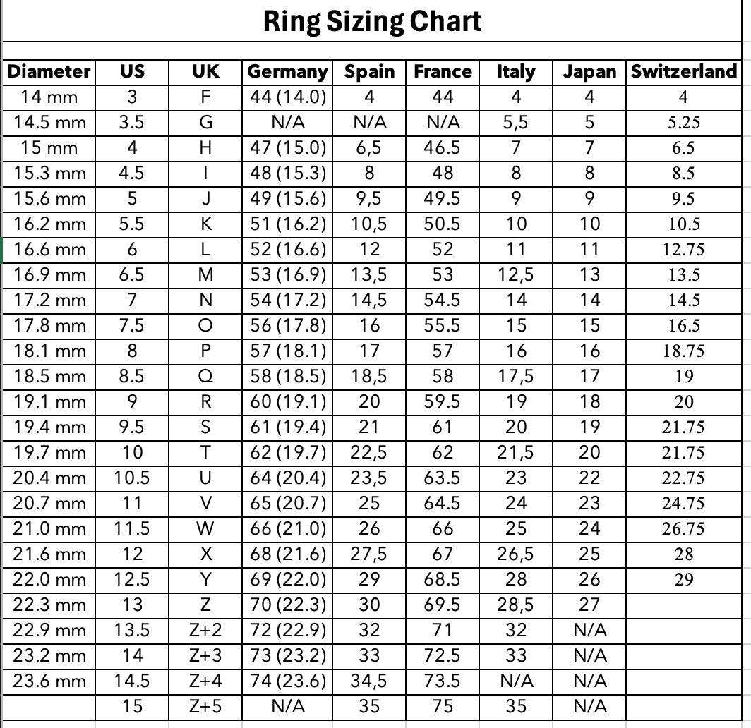 Bague lune en verre - Moon Ring - RISATO