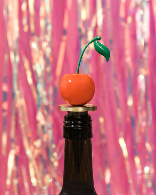 Tipsy Turvy bouchon pour bouteille Cerise - Ban.do