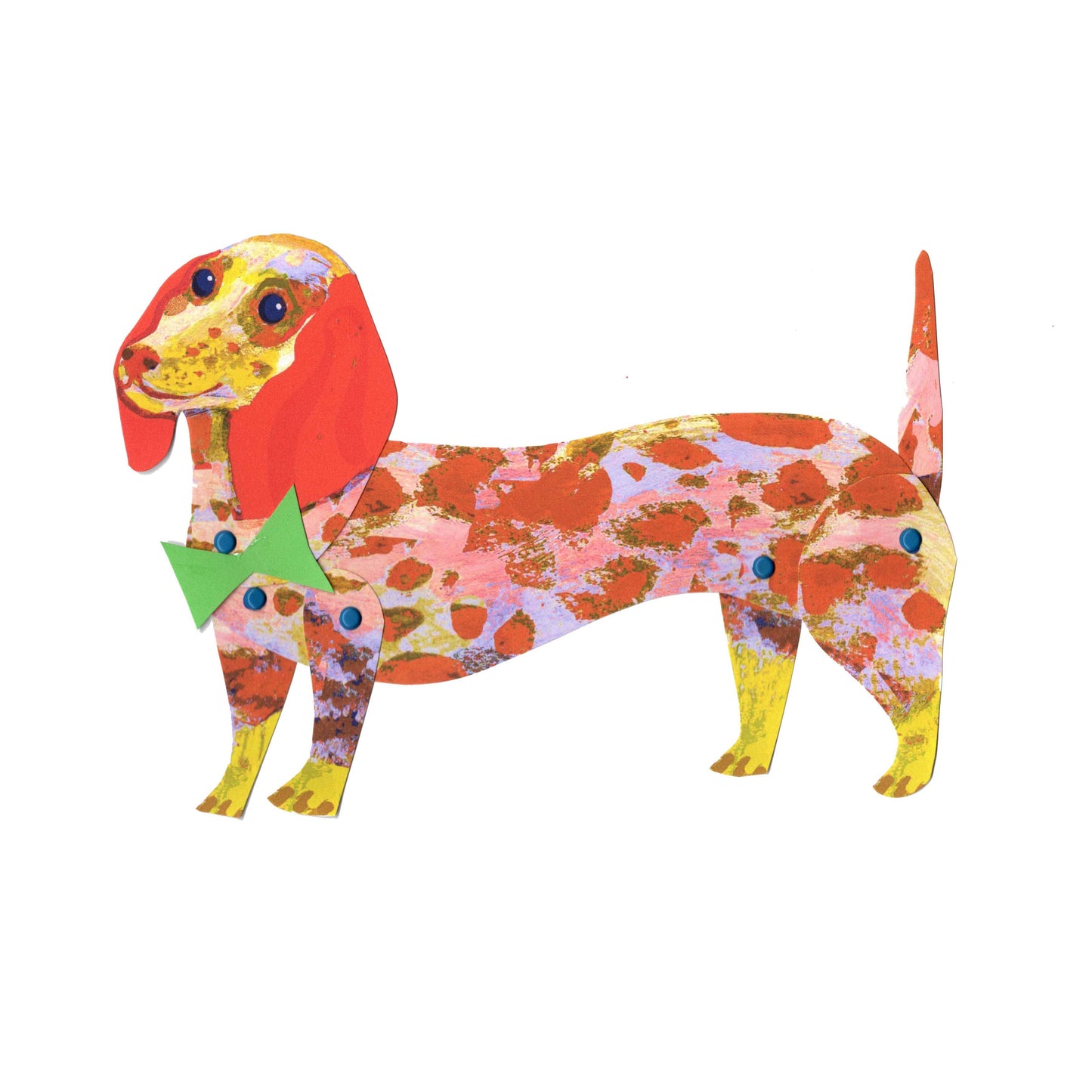 Marionette à fabriquer Dachshund puppet - Wini-Tapp