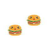 Boucles d'oreilles à tiges oreilles percées en émail - Girl Nation