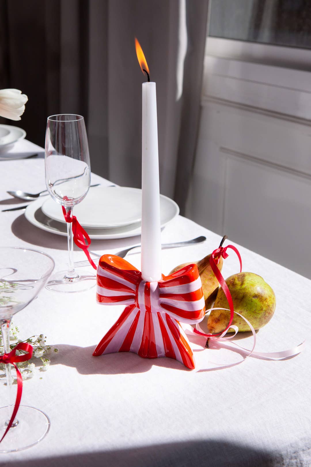 Bougeoir Medium Bow - DOIY