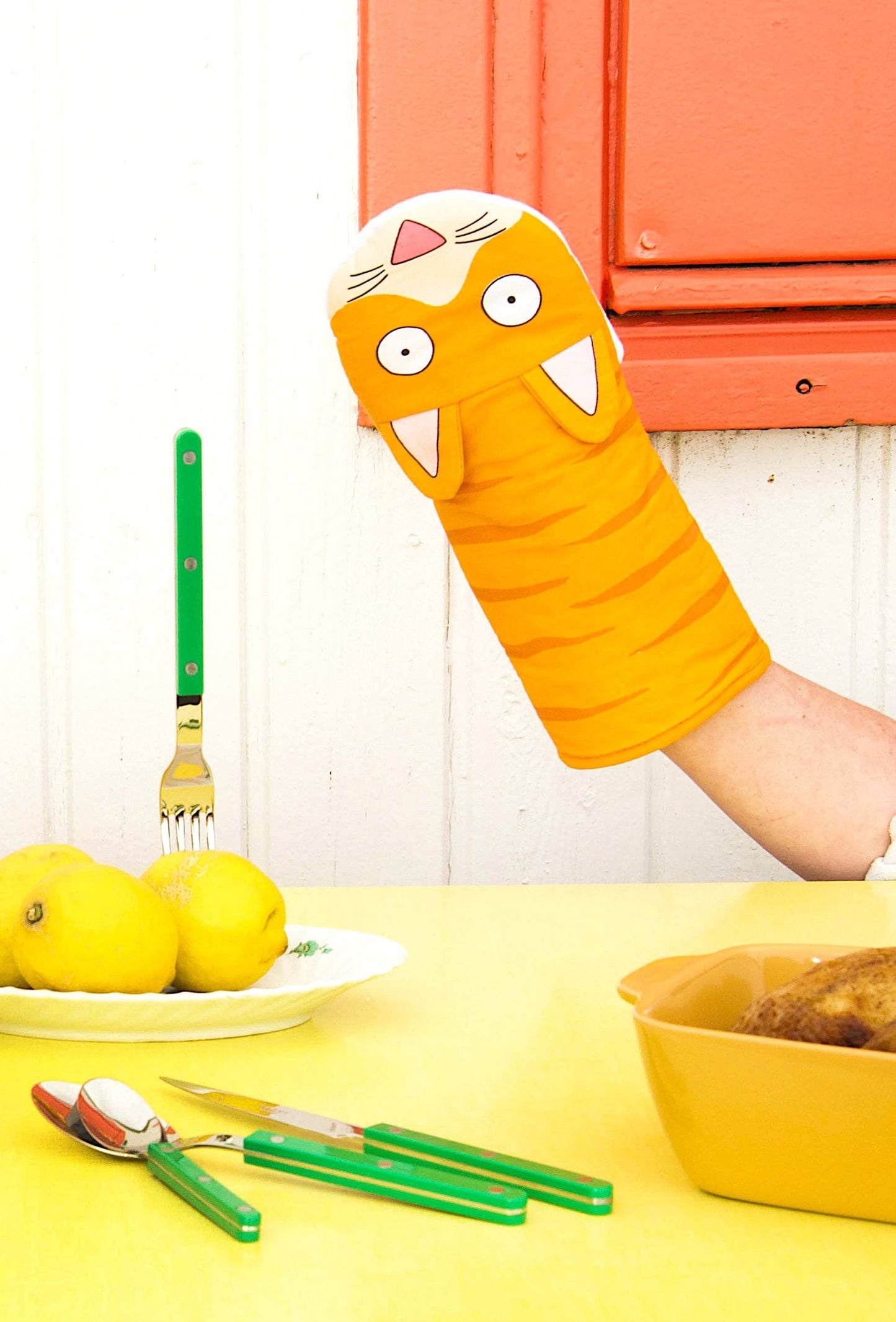 Mitaine de four Chat - Cat oven mitt - Fluid market