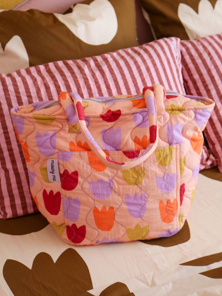 Sac matelassé ''Tulip Fields'' Quilted Bag - Mosey Me