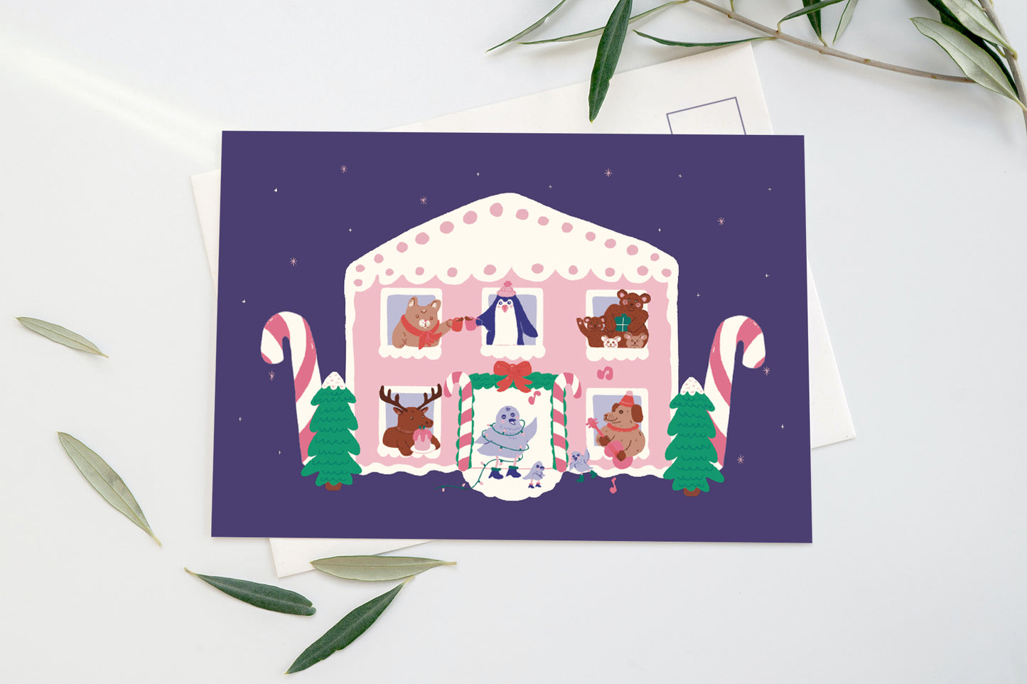 Collection Noël cartes postales - Kathy Poire