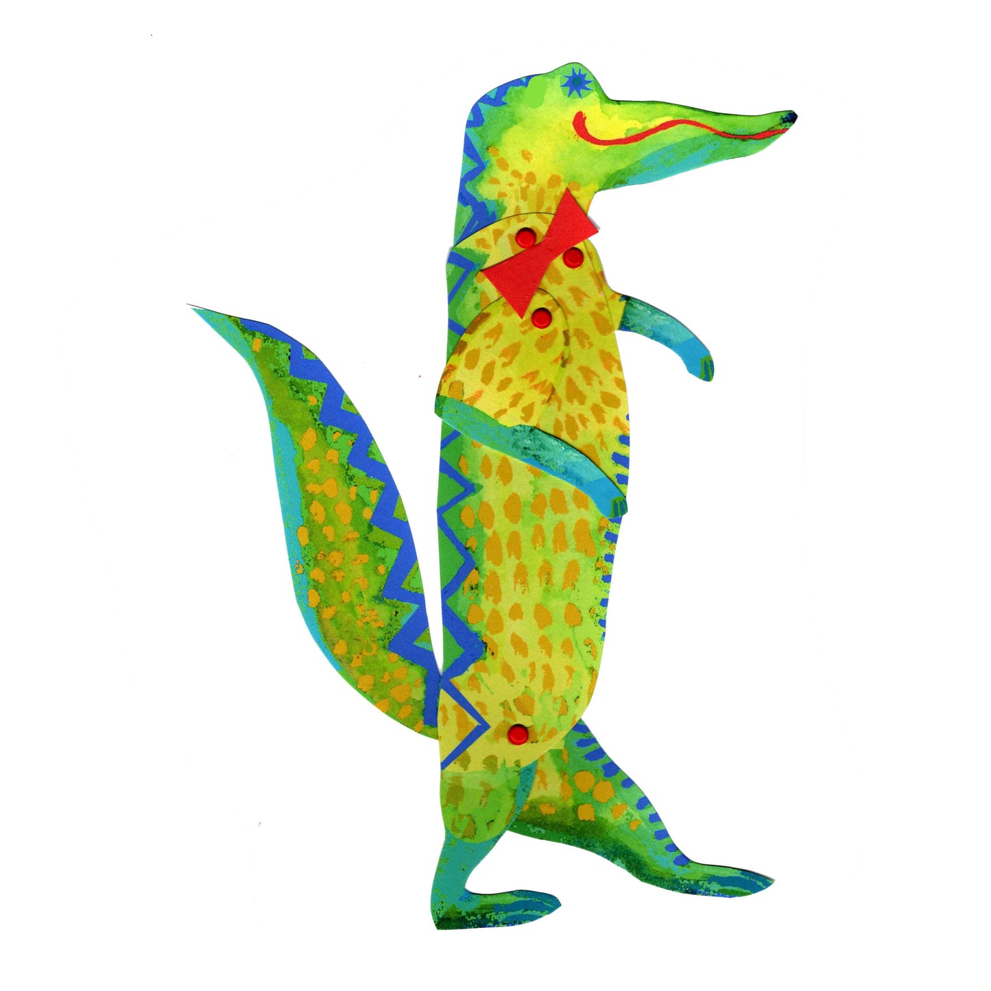 Marionnette à fabriquer Alligator puppet - Wini-Tapp