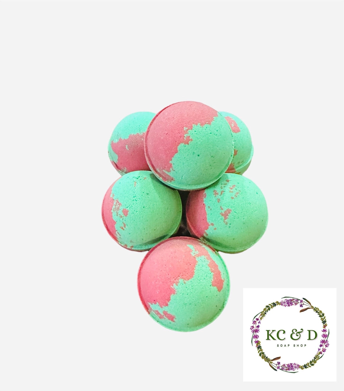 Bombes de bain à l'huile d'amande douce - KC&D Soap Shop
