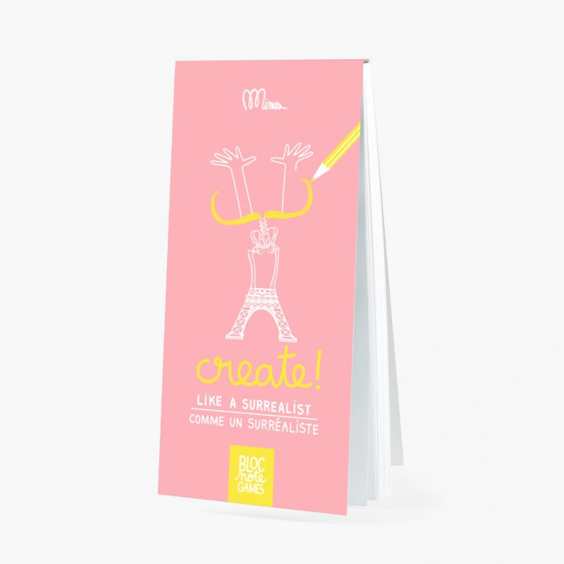Collection Blocs dessins Create comme ... - Minus Editions