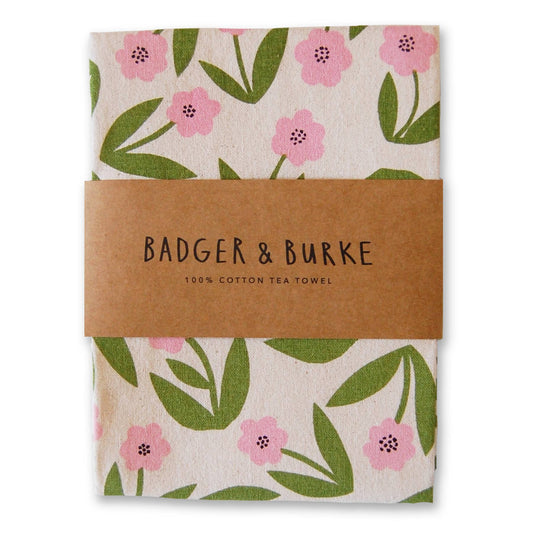 Linge vaisselle Little Flowers Tea Towel - Badger & Burke