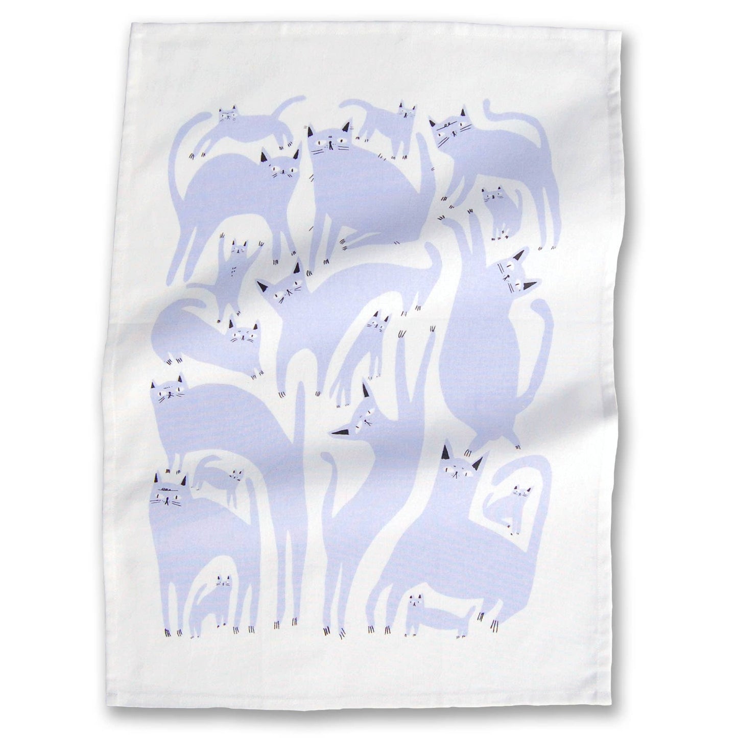 Linge vaisselle Lavender Cats Tea Towel - Badger & Burke