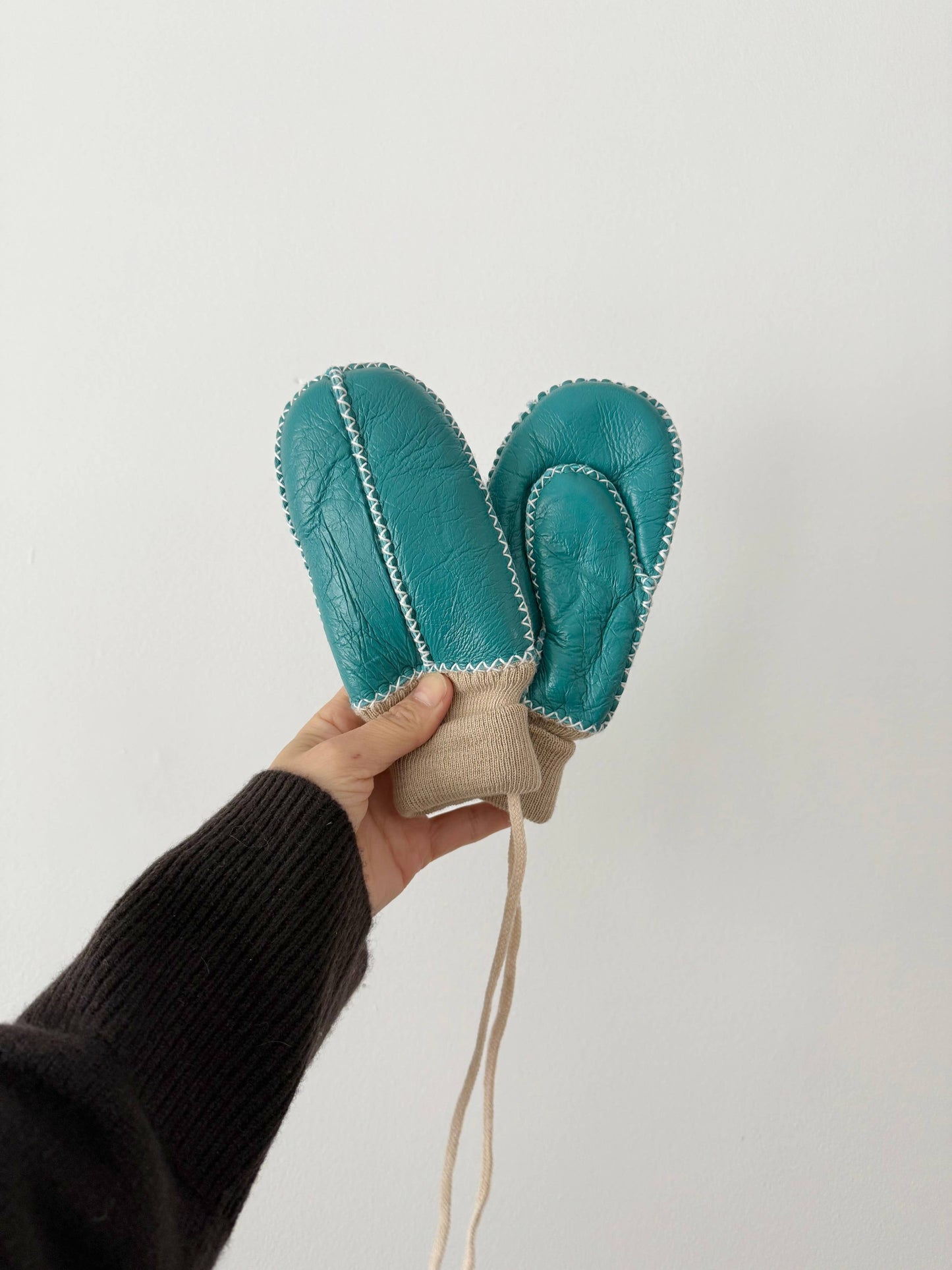 Mitaines pour enfants en peau de mouton - Kids Shearling Mittens - Billy Bamboo