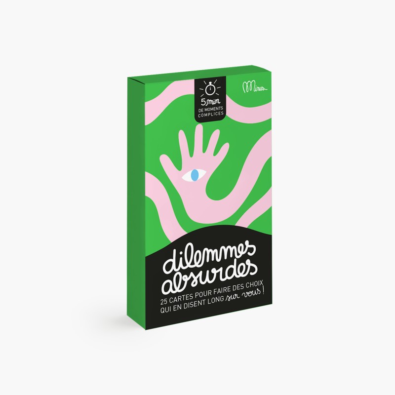 Jeu conversation DILEMMES ABSURDES ! - Minus Editions