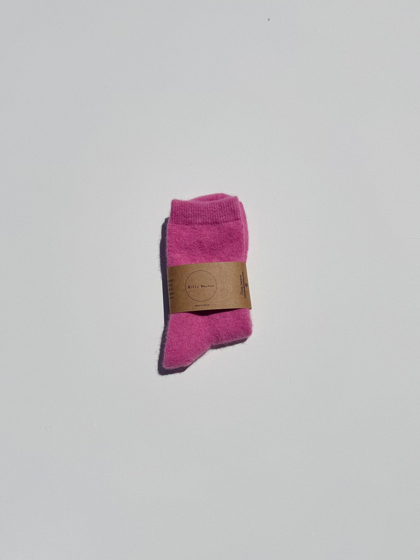 Chaussettes moelleuses angora - Fluffy Angora Socks - Billy Bamboo