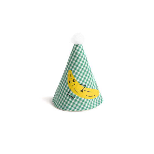 Chapeau de fête réutilisable ''banane'' party hat - La Fée Raille
