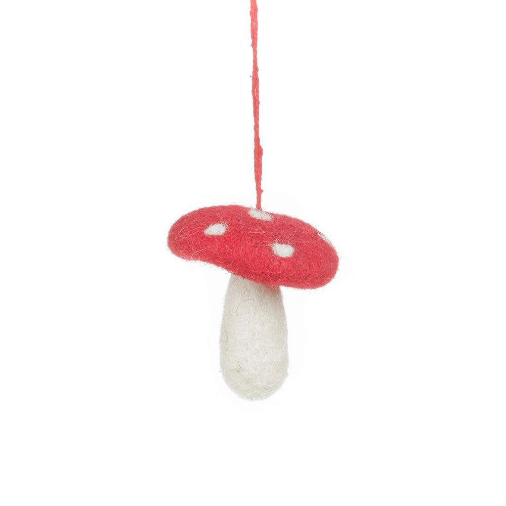 Collection ornements en laine piquée - Felted ornaments