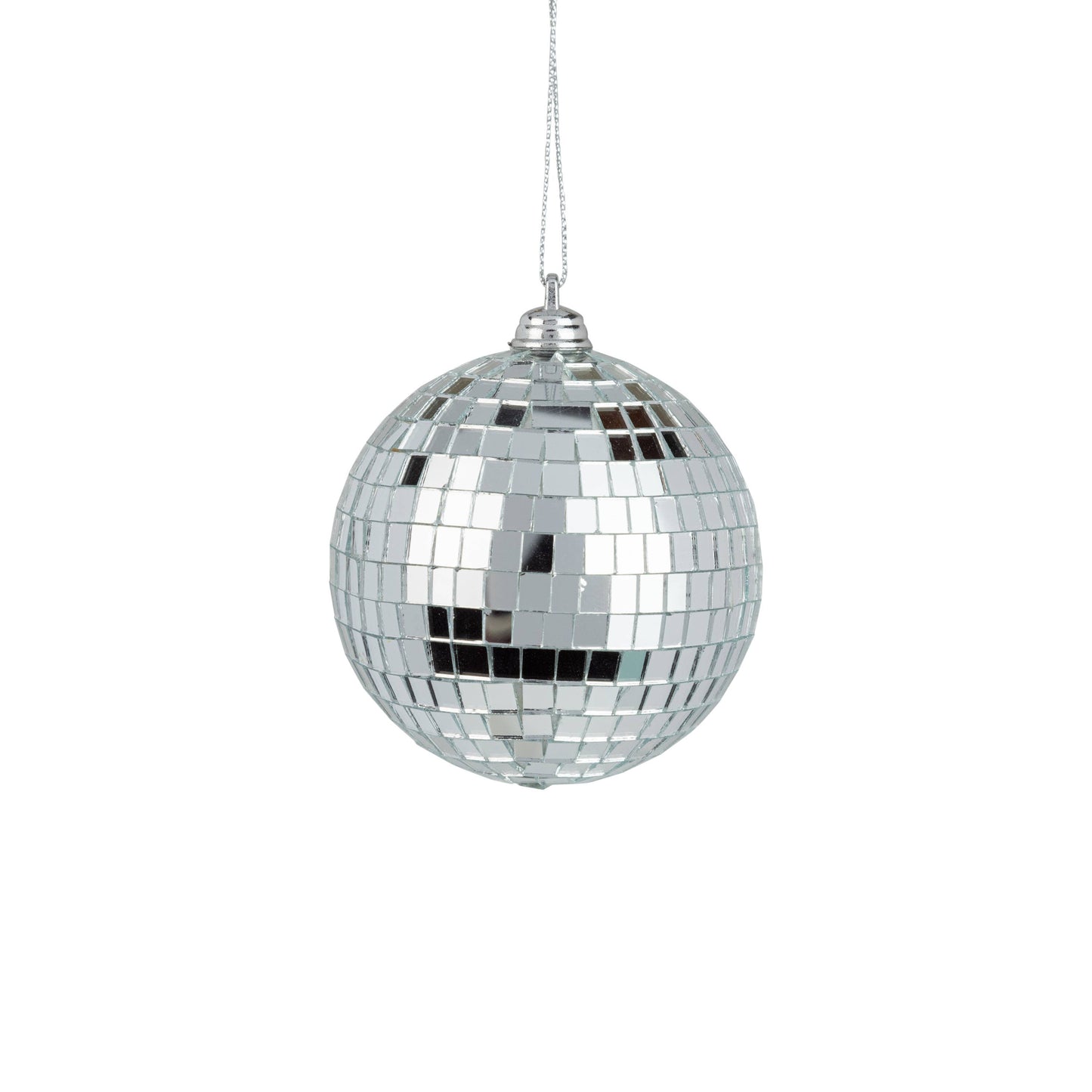 Ornement boule disco - Disco Ball Ornament - Silver Tree Ornaments