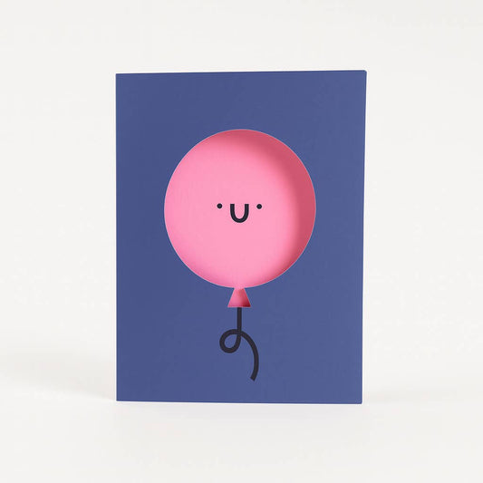 Carte ballon - Birthday balloon - Rumble cards