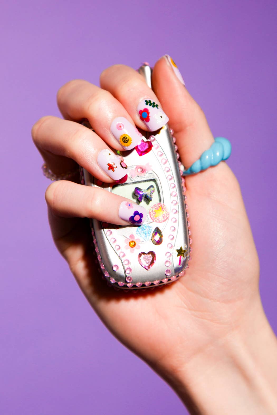 Autocollants Nail Art ''Flower'' - OMY