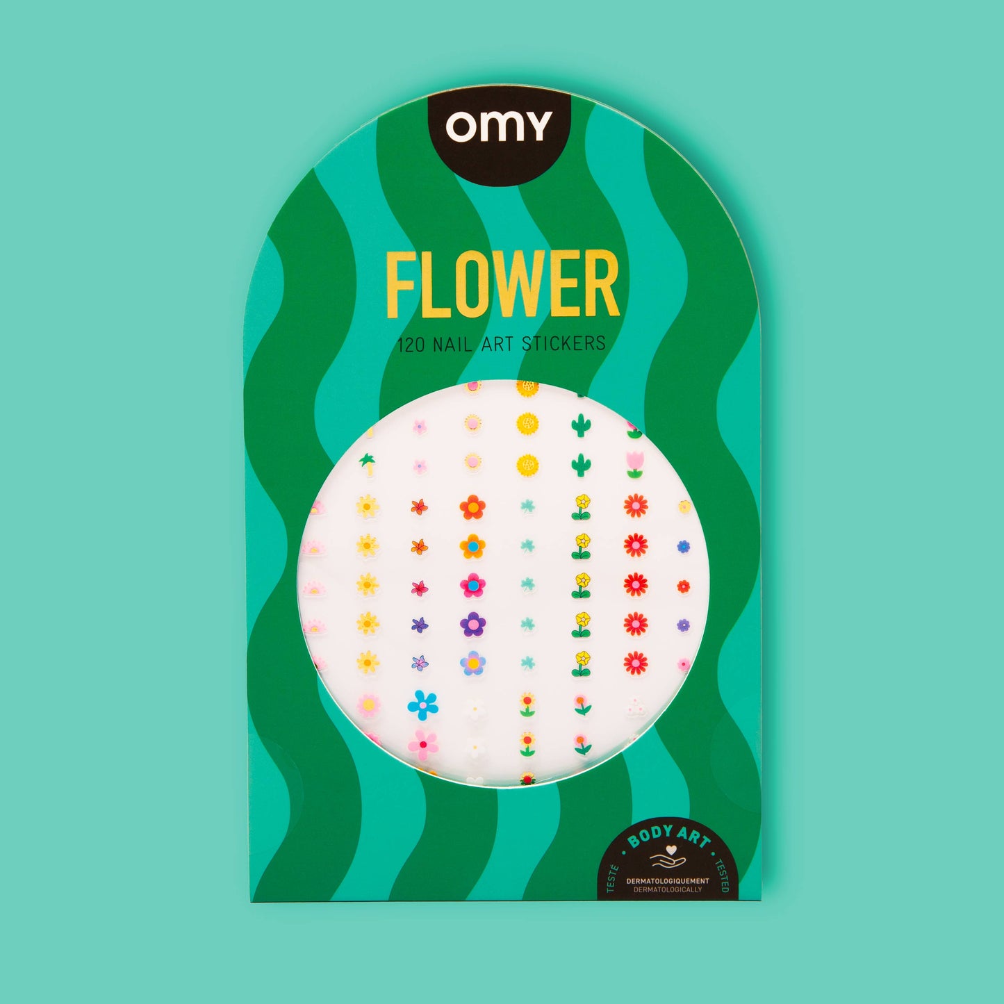 Autocollants Nail Art ''Flower'' - OMY