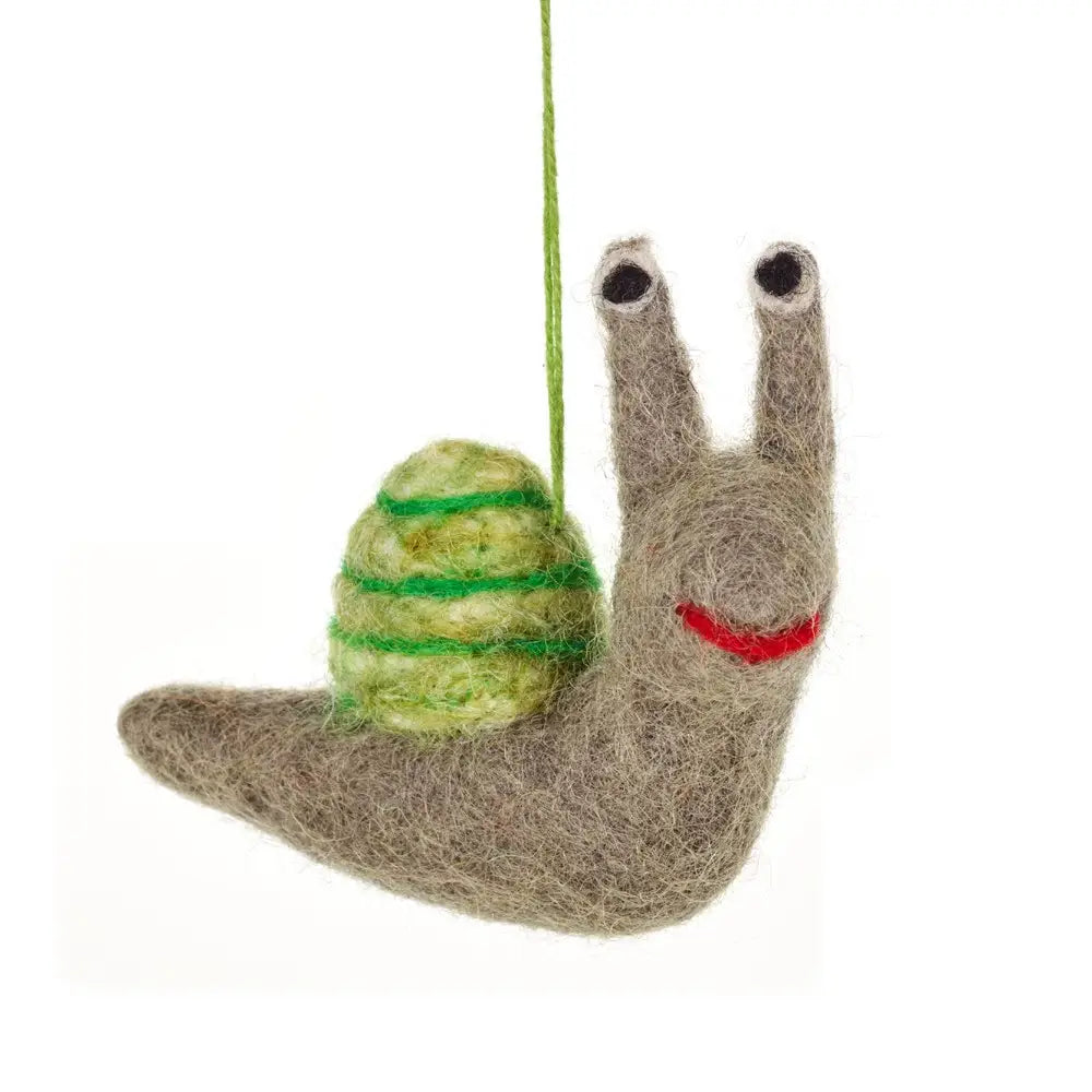 Collection ornements en laine piquée - Felted ornaments