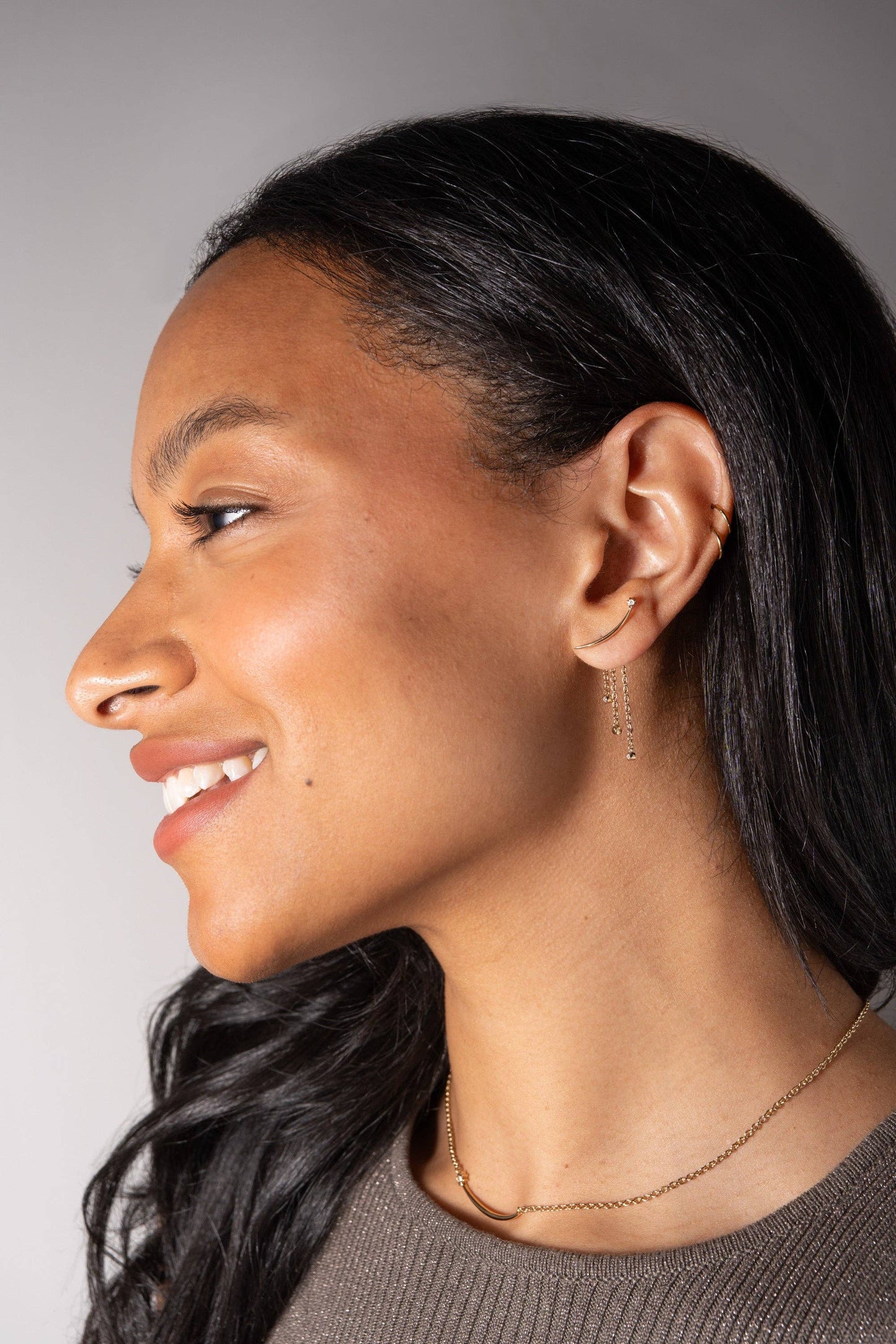 Boucles Ear Jacket Etoile Filante - Alex and Ani