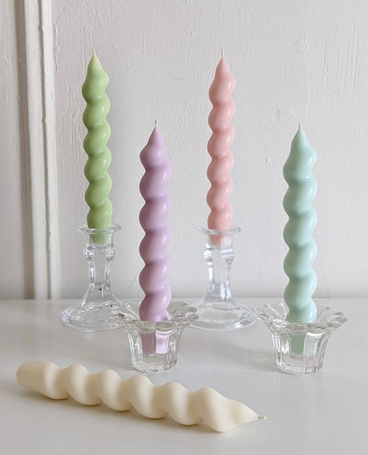 Paquet de 2 Bougies Spirales - La Petite Bourgeoise