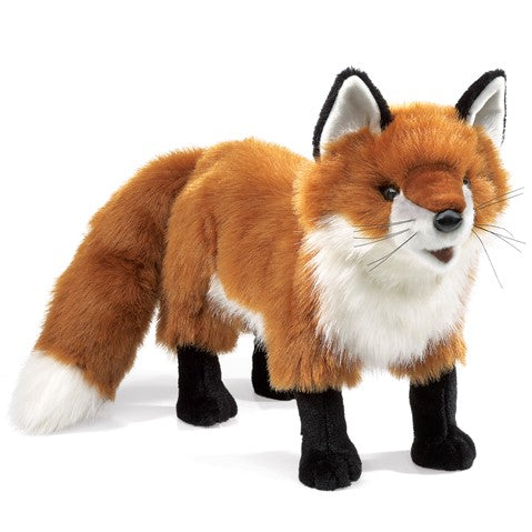 marionnette Renard roux - Red fox puppet - Folkmanis