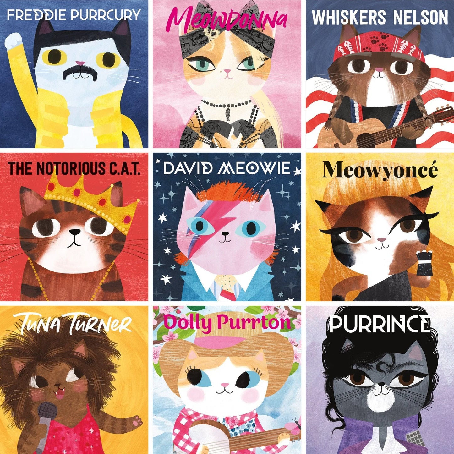 Puzzle Chats Music Cats - Mudpuppy