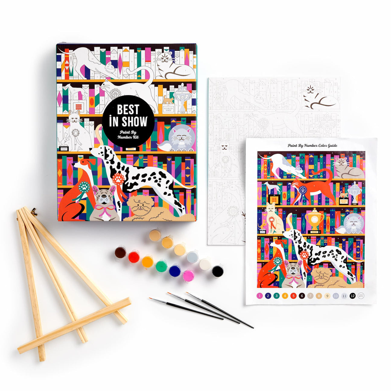 Peinture a numeros Best In Show Paint by number - Mudpuppy