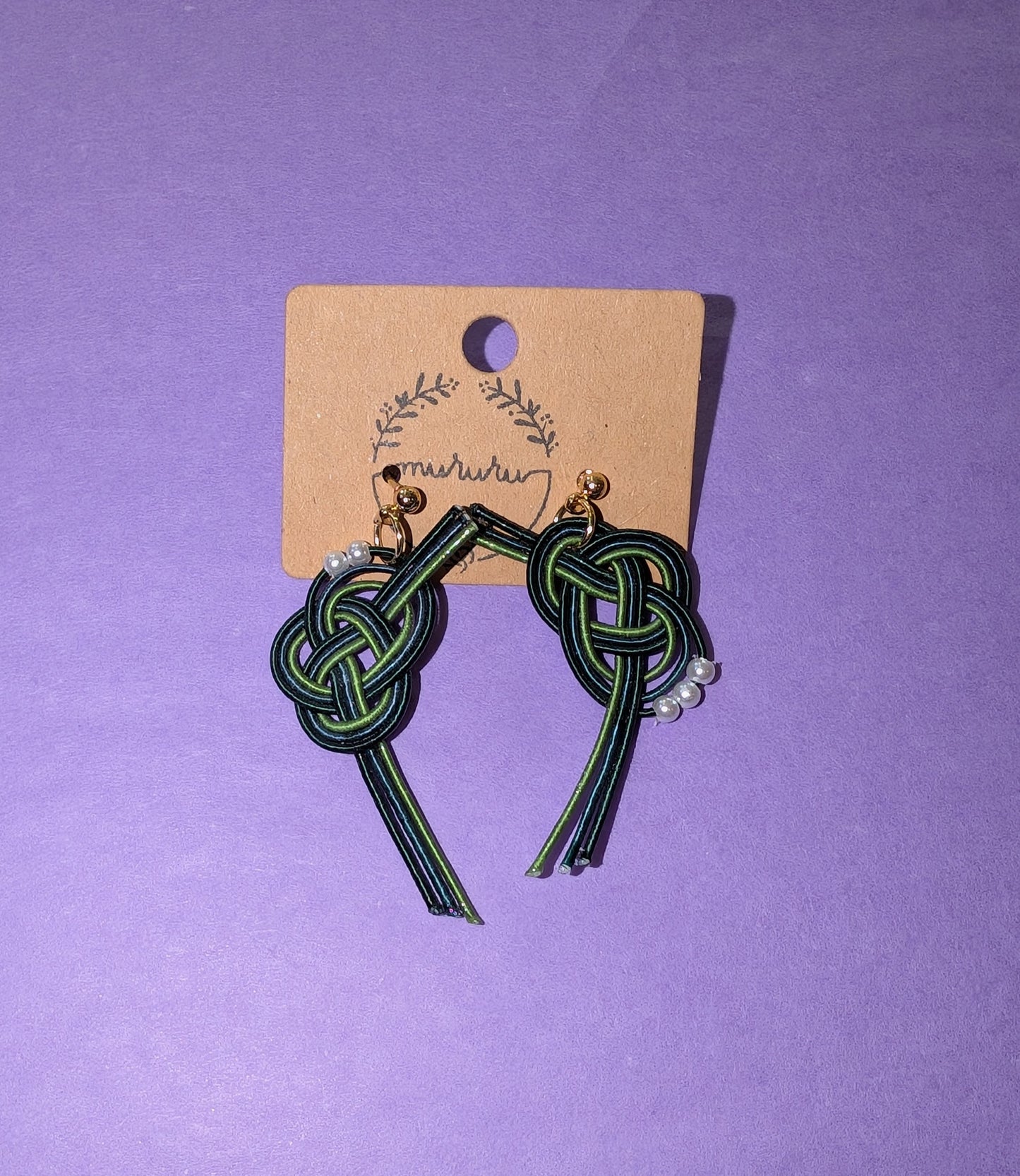 Boucles F. Awajimusubi Earring - STUDIO MURURU