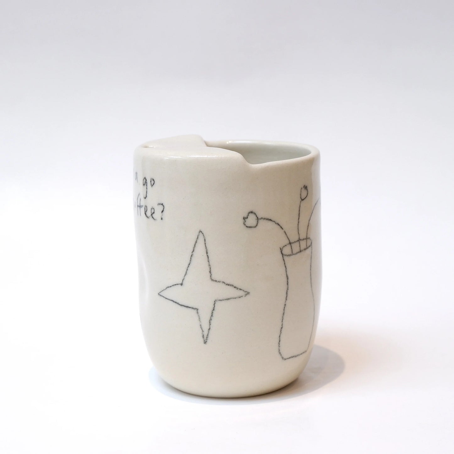 Tasse céramique à Emporter Patchwork Cups - Amphora
