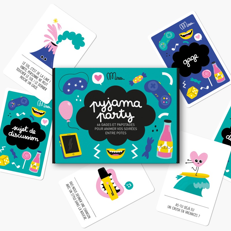 Jeu Pyjama Party ! - Minus Editions